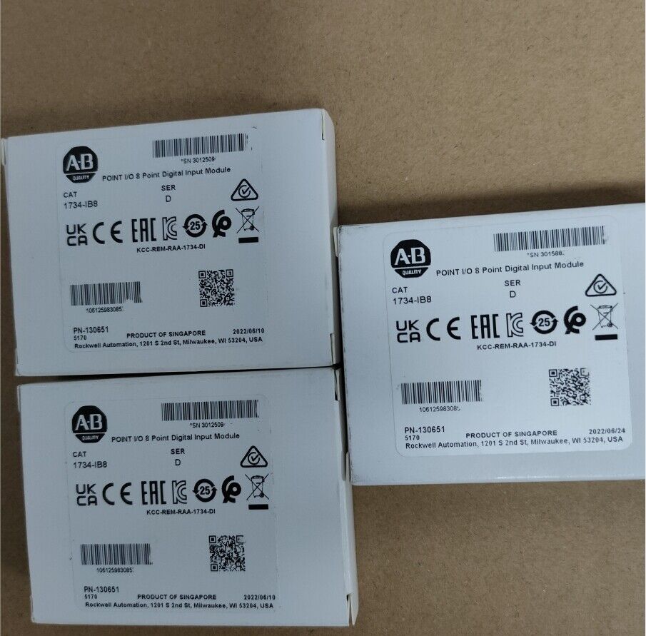 Allen-Bradley 8Point Digital Input Module 1734-IB8 - ALLEN-BRADLEY