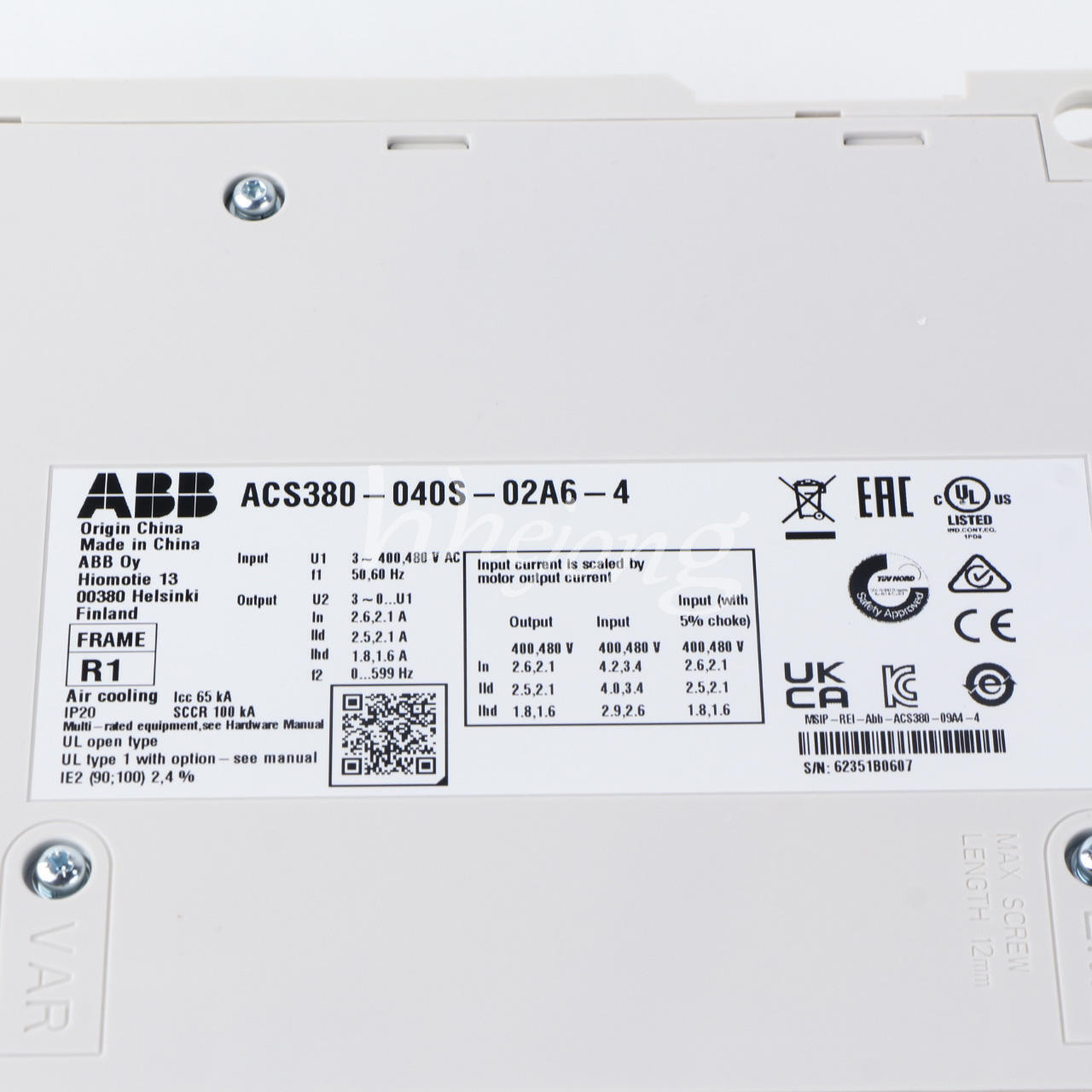 ABB ACS380-040S-02A6-4 - ABB