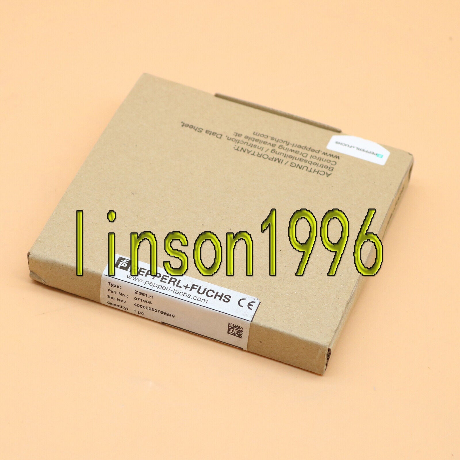 1-PC Pepperl+Fuchs Z961.H Barrier FAST - PEPPERL+FUCHS