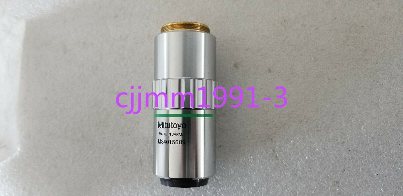 Used Mitutoyo M Plan Apo Objective Lens 20X/0.42 F 200x Infinity Focus - MITUTOYO