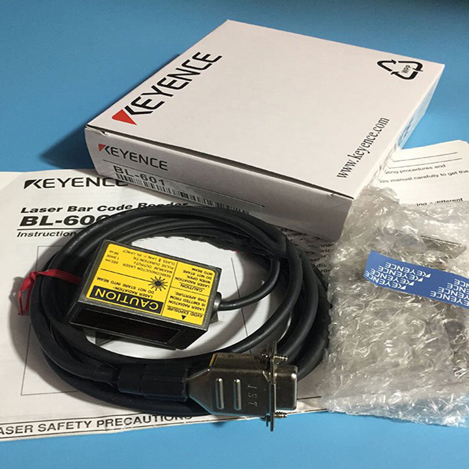 Keyence Barcode Laser Reader Sensor BL-601 - KEYENCE