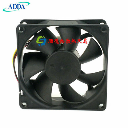 new ADDA 8025 12V 0.65A AD0812VB-A72GP double ball high air volume cooling fan