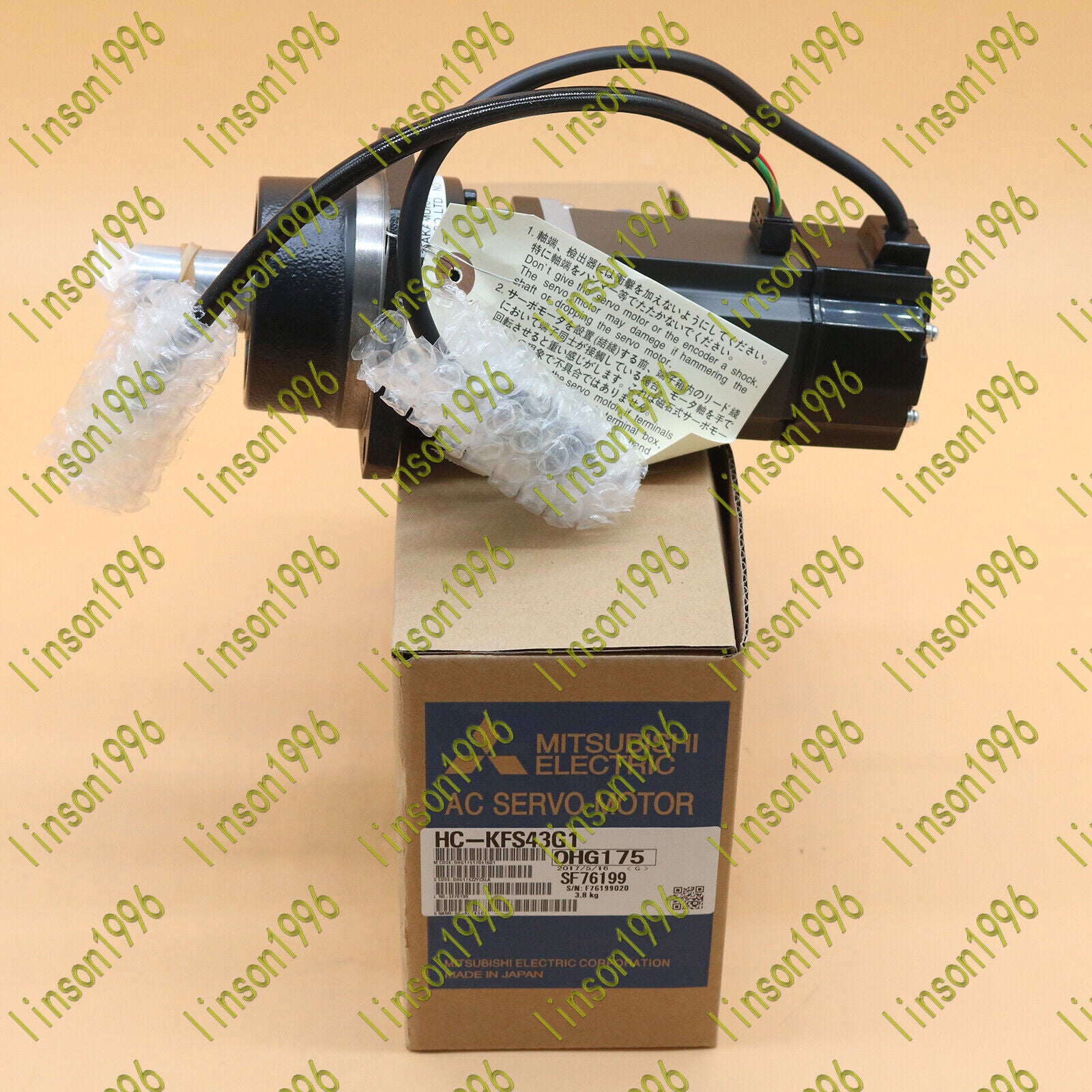Mitsubishi HC-KFS43G1 Servo Motor in Box - MITSUBISHI