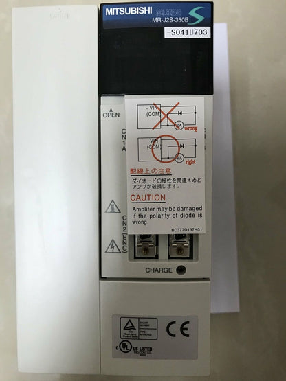Used ONE Mitsubishi MR-J2S-350B-S041U703 Servo Drive – Tested and in Excellent Condition - MITSUBISHI