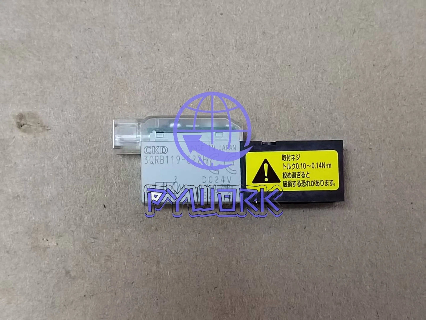 CKD 3QRB119-C2H solenoid valve DC24V~