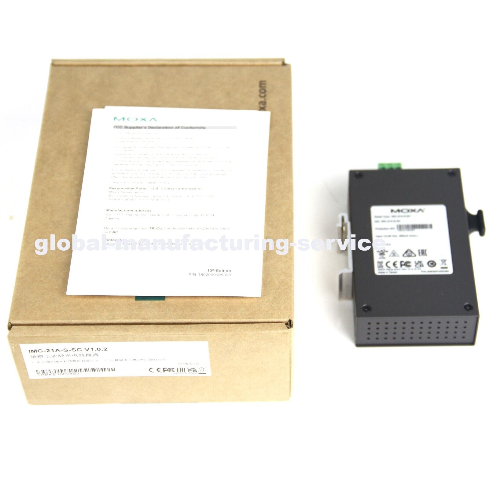 new  MOXA IMC-21A-S-SC photoelectric converter