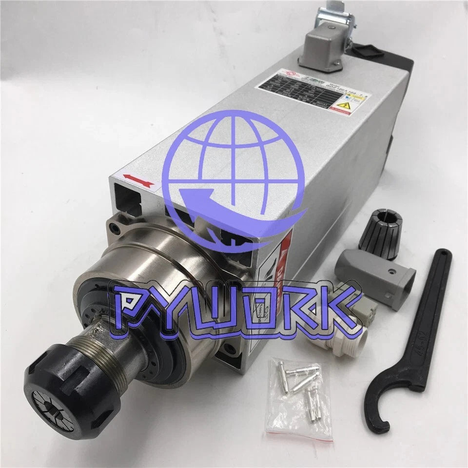 7.5KW ER32 Spindle Motor 380V Air-cooling 18000rpm High Speed Motor CNC Woodwork