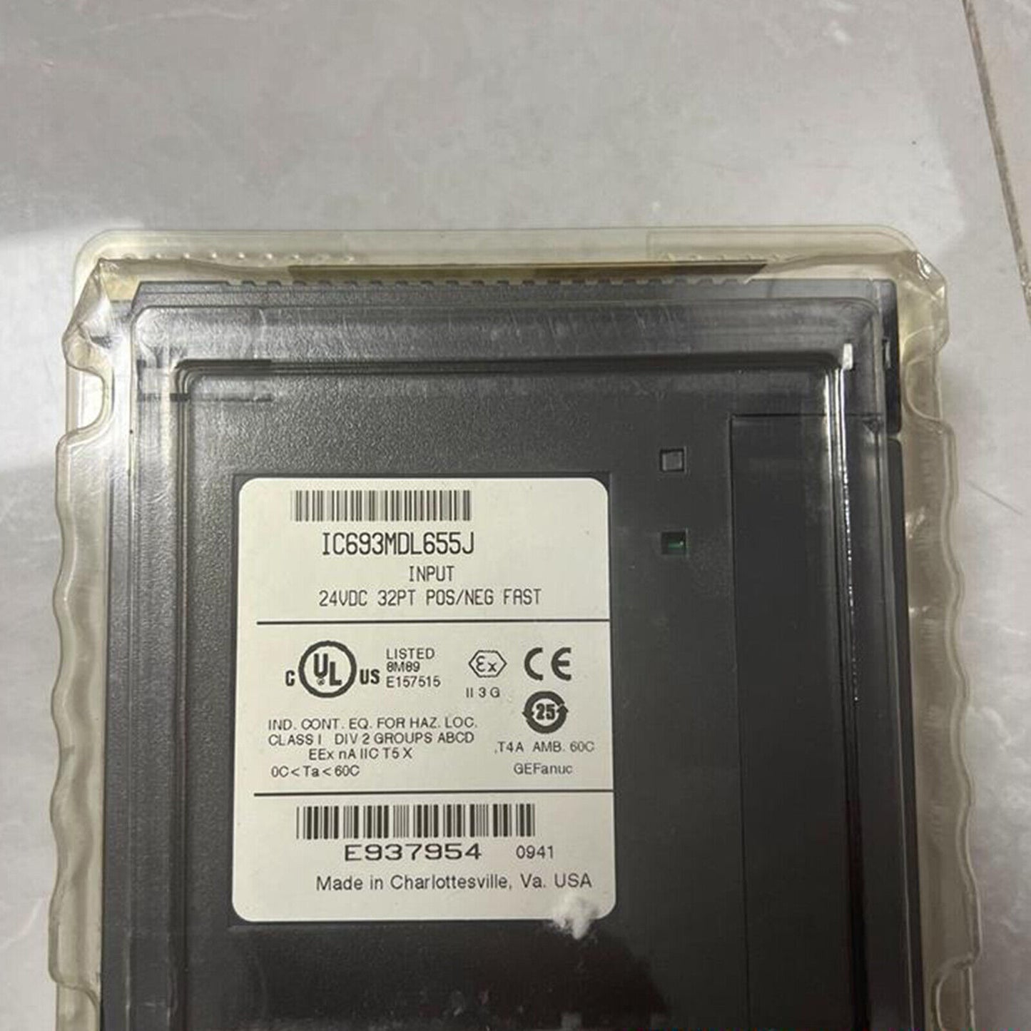 GE Fanuc IC693MDL655J Input Module - Complete Solution - GE