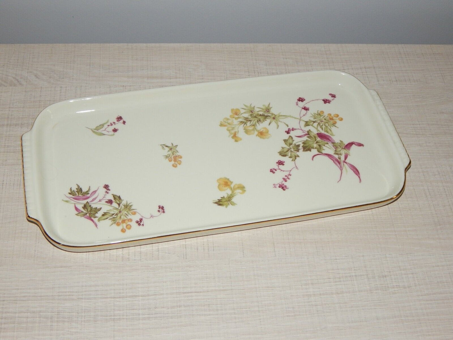 Used PORCELAIN SUISSE LANGENTHAL King Cake Plate - SUISSE LANGENTHAL