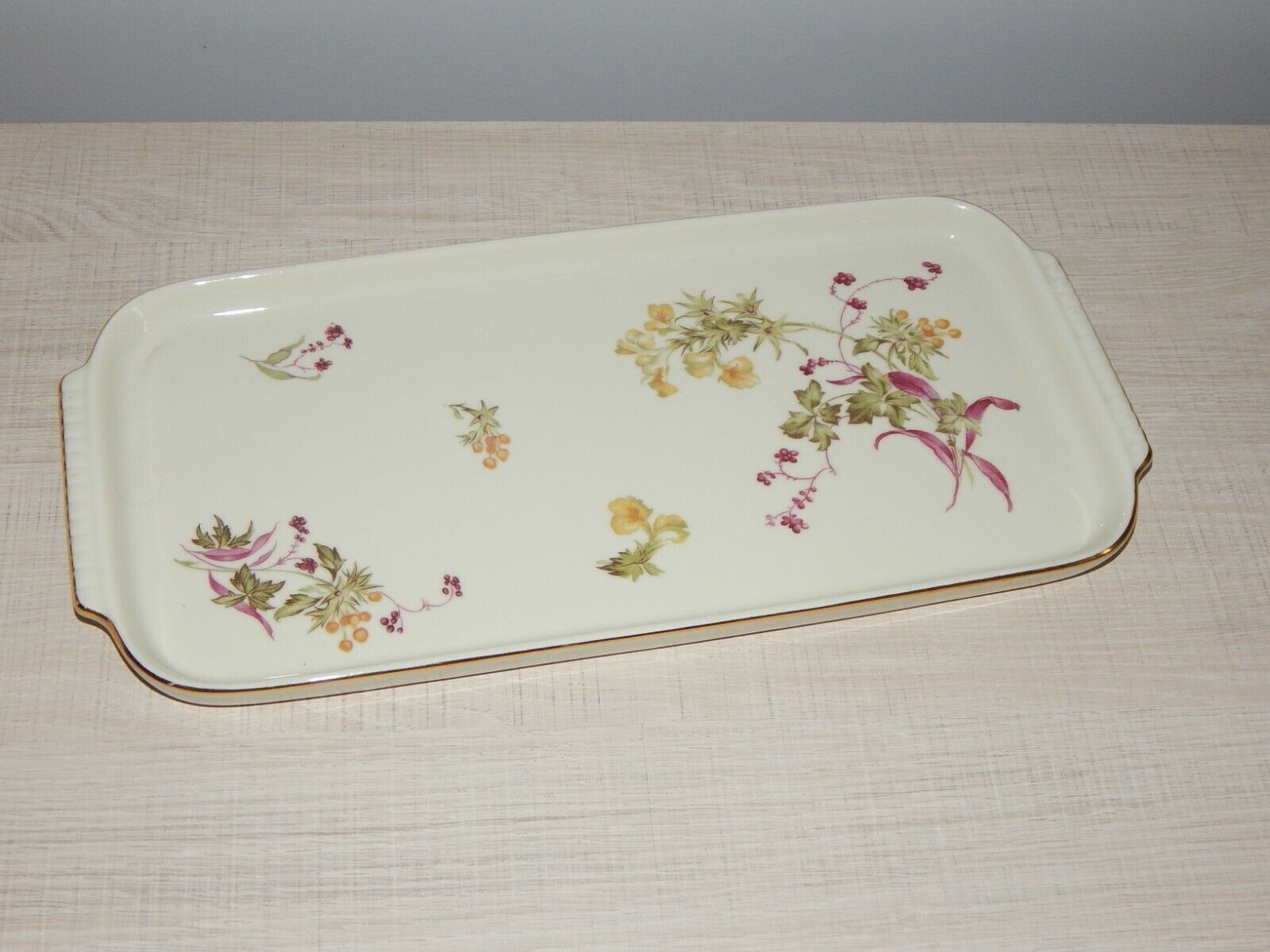 Used PORCELAIN SUISSE LANGENTHAL King Cake Plate - SUISSE LANGENTHAL