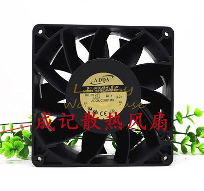 ADDA AS14024MB5191B0 14050 DC24V 1.40A 14CM 2-Wire Inverter Cooling Fan