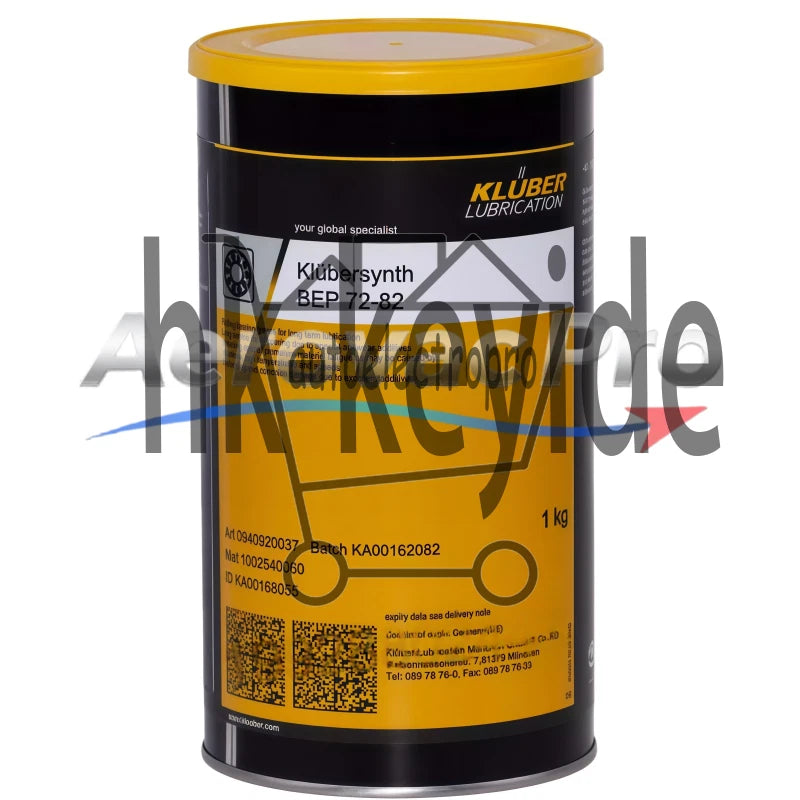 1Pcs KLUBER Lubrication Klubersynth BEP 72-82 1Kg ( 2.2 LB) SAFE RELIABLE