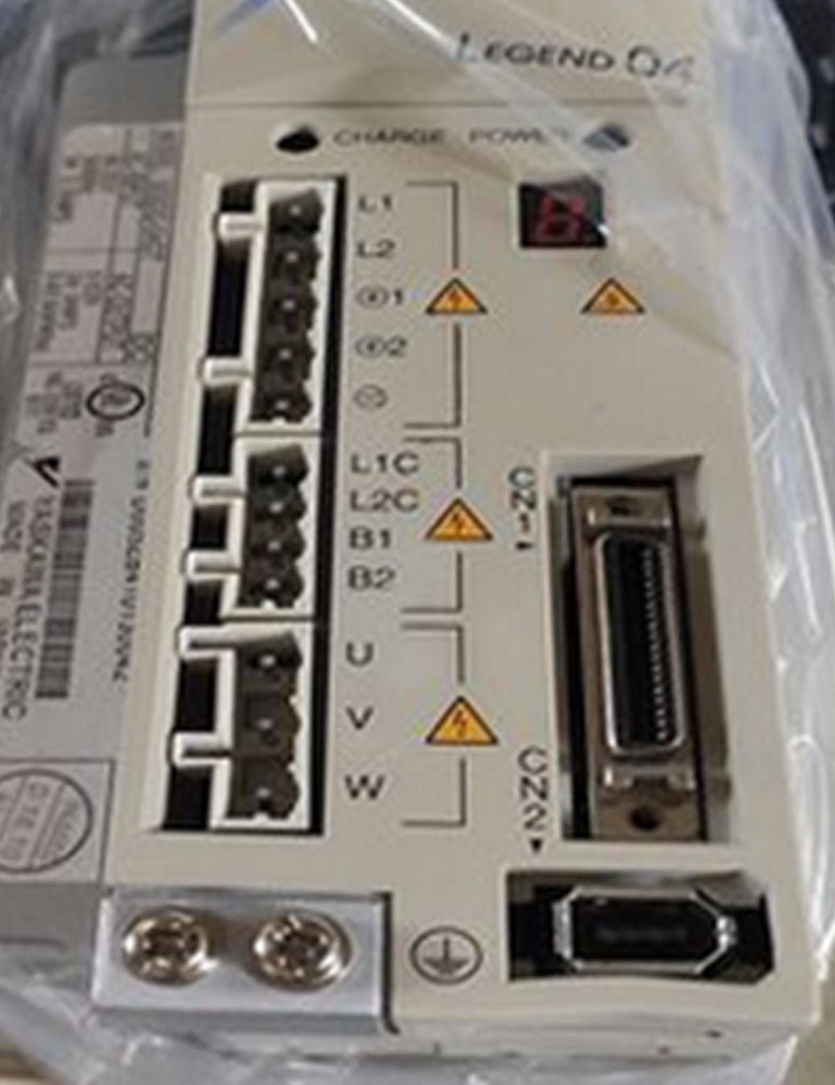 New Yaskawa SGDG-04GT Servo Driver | High Performance Servo Motor | 24V DC Servo Driver | 100A Continuous | High Torque - YASKAWA