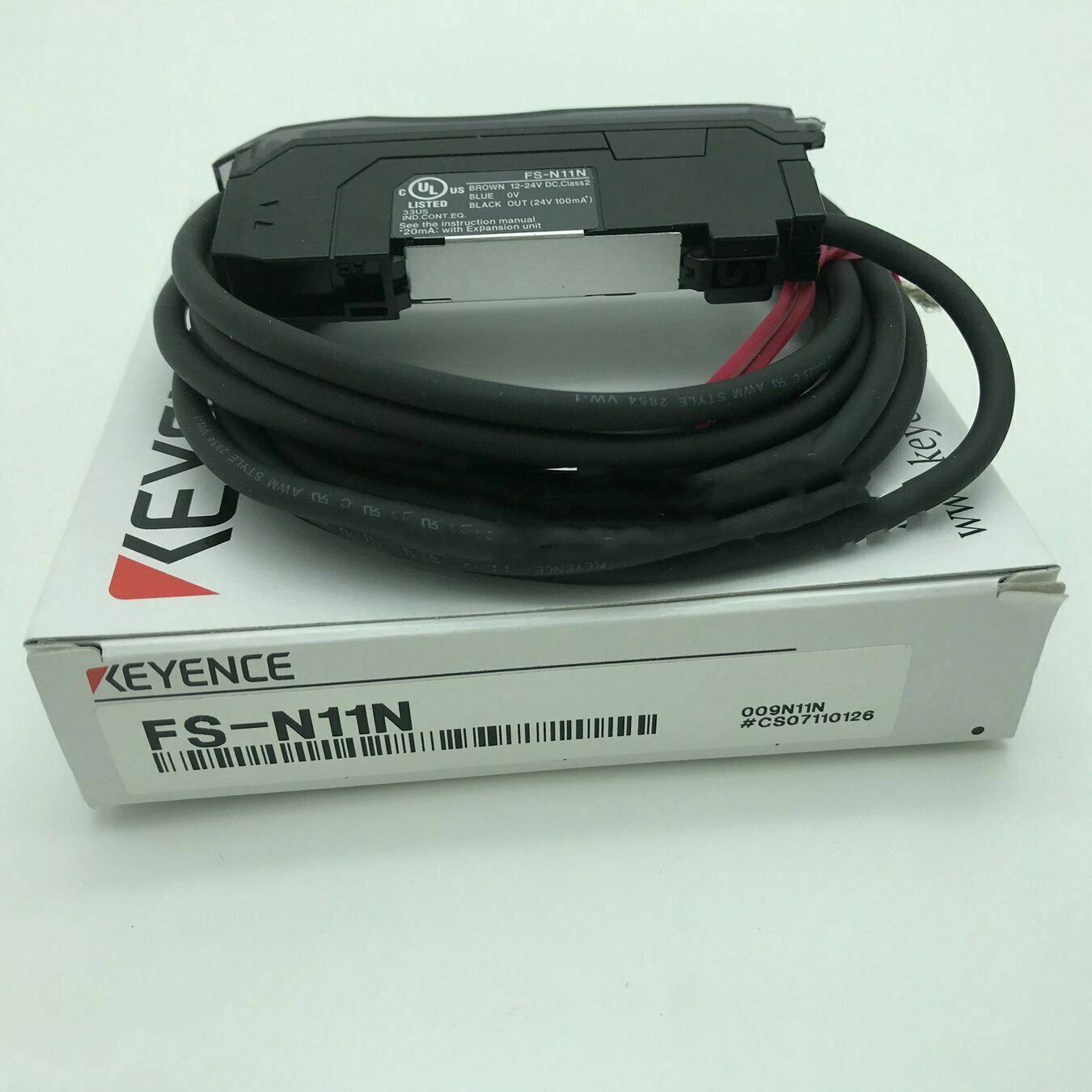 new 1PC KEYENCE FS-N11N Fiber Optic Sensor In Box FSN11N - KEYENCE