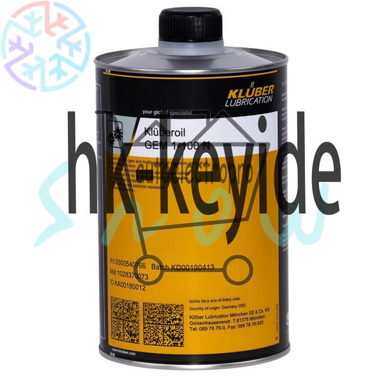 1Pcs HIGH QUALITY KLUBER Lubrication Kluberlub GEM 1-100 N 1L (35.3 oz)
