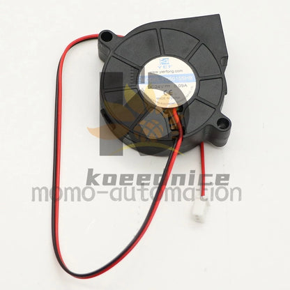 1x YEF FD5015SHB DC24V 0.09A 2-Pin Turbo Cooling Fan