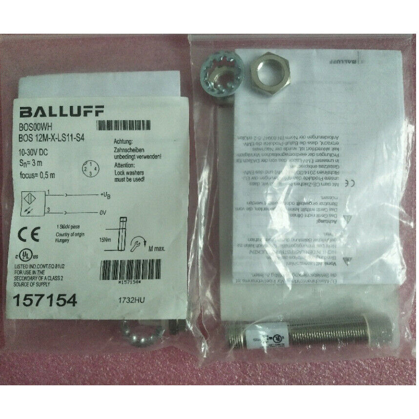 Proximity Switch BALLUFF BOS 12M-X-LS11-S4 - BALLUFF