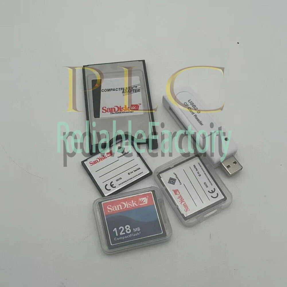 128MB/256/512/1G/2G CNC CF Compact Flash card+CF-PCMCIA Adapter+SSK reader FANUC