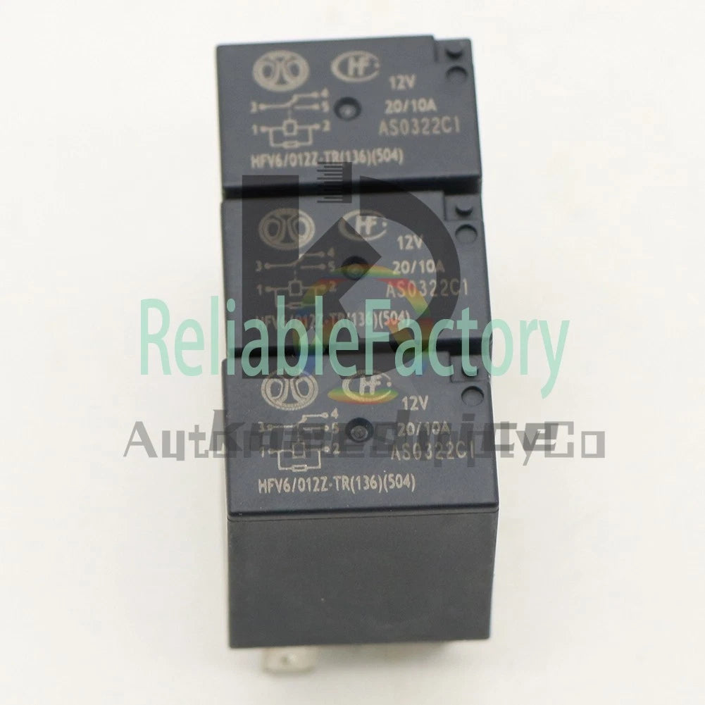 3 PCS HFV6 012ZS-TR Hongfa 20A 5-pin 12VDC Automotive Relay