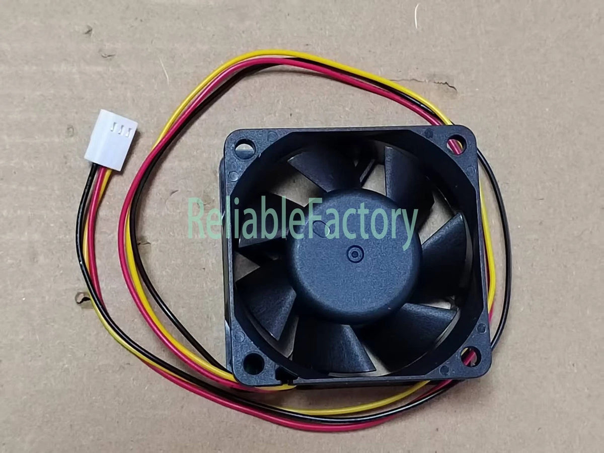 1 PCS DC brushless fan EFS-06E12D DC12V 0.60A 6025 6cm 3-wire cooling fan