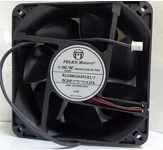 1pcs  PELKO MOTORS R1238H24BPCB1-7 24V 0.37A 12038 fan