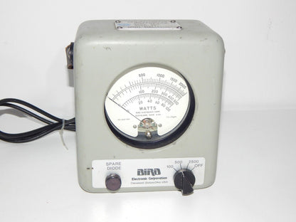 BIRD 6737 + 6737-030 Wattmeter 2500W 25-1000 MHz 1.5-35 MHz - TERMALINE