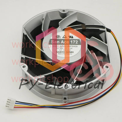 1PCS Sanyo San Ace 172 9GV5748P5H09 DC48V 2.0A High Temperature Cooling Fan