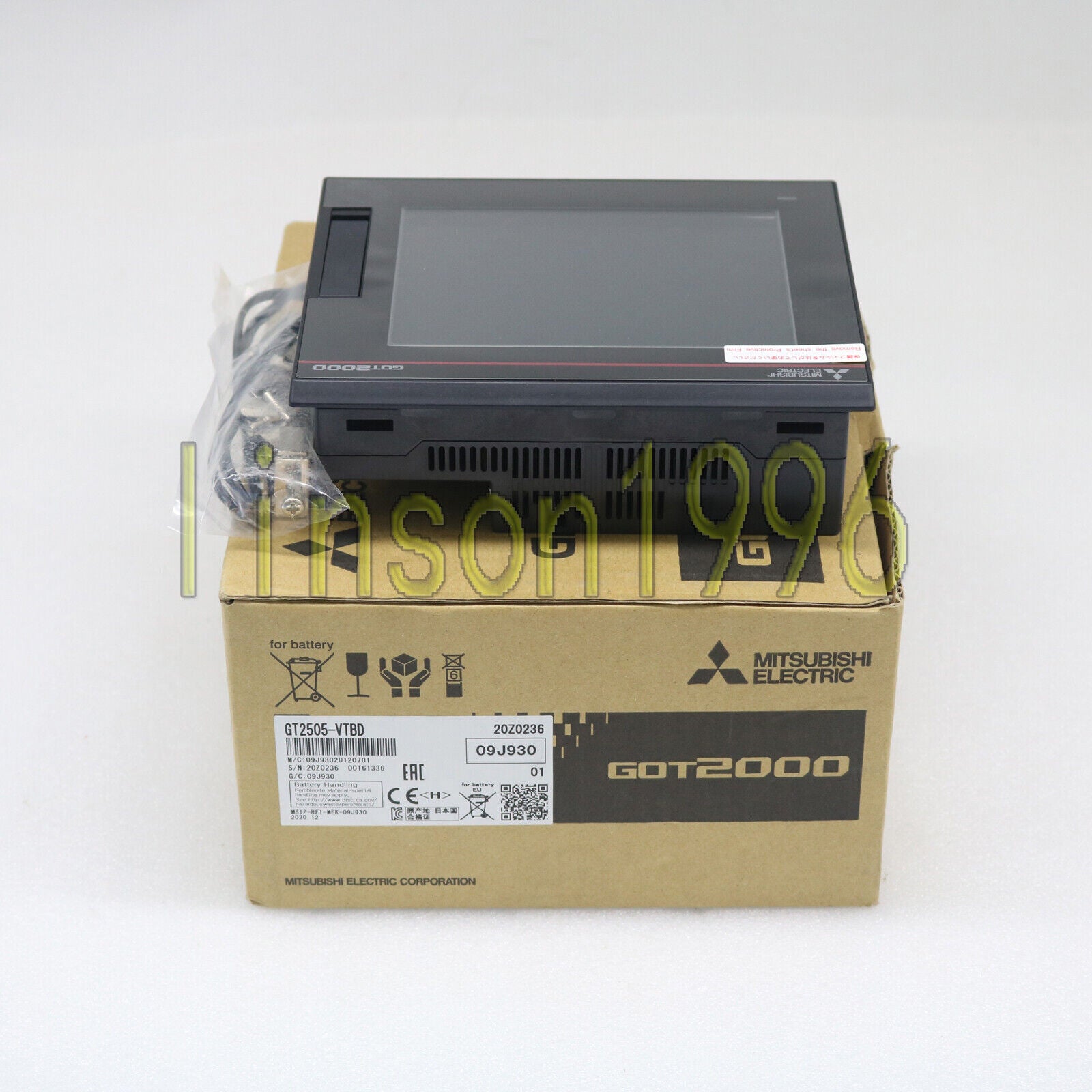 1PC Mitsubishi GT2505-VTBD Touch Screen MID_SIZE FAST SHIP - MITSUBISHI