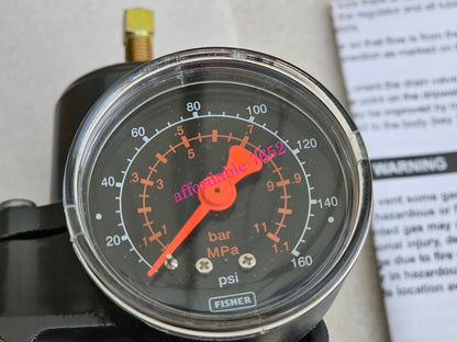 new  67CFR-239 Fisher Series Instrument Supply Regulator,