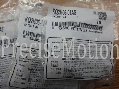 1Bag/10pcs SMC KQ2H06-01AS Fittings Free Shipping