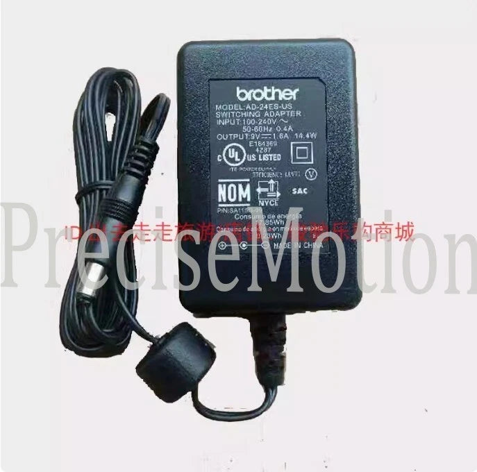 For Brother Label Printer PT1280 1290 9V1.6A Power Adapter Charger