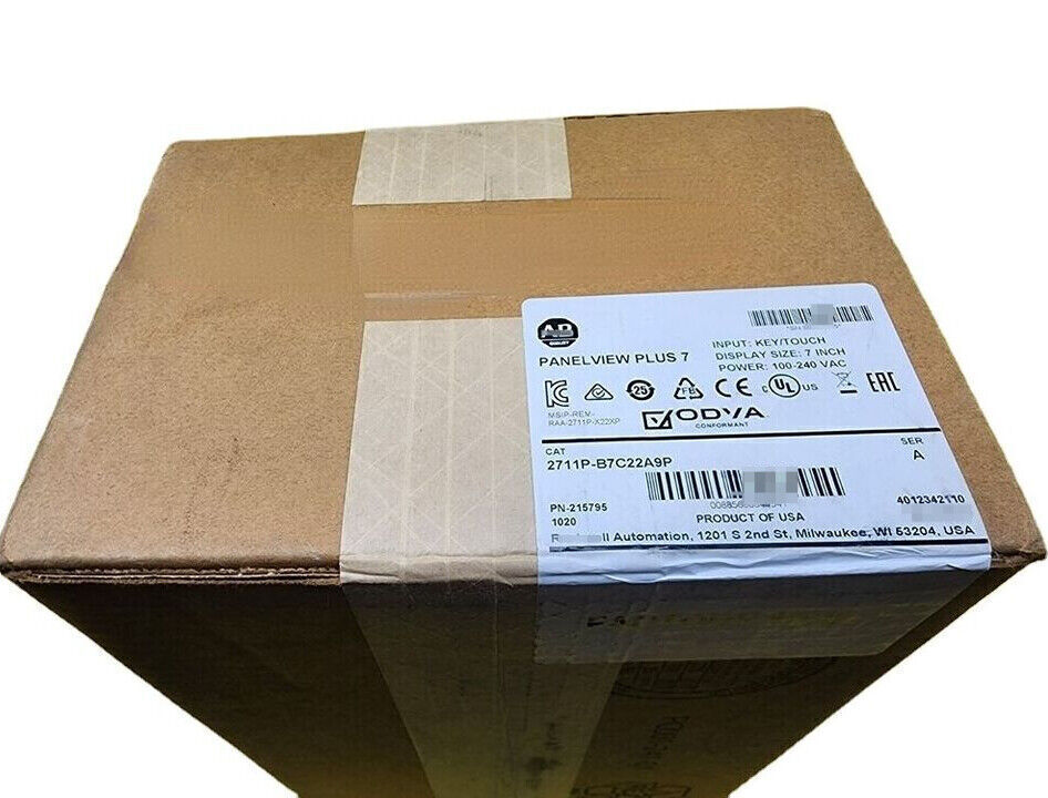 Allen-Bradley 2711P-B7C22A9P Panelview Touch Screen Factory Sealed Model - ALLEN-BRADLEY