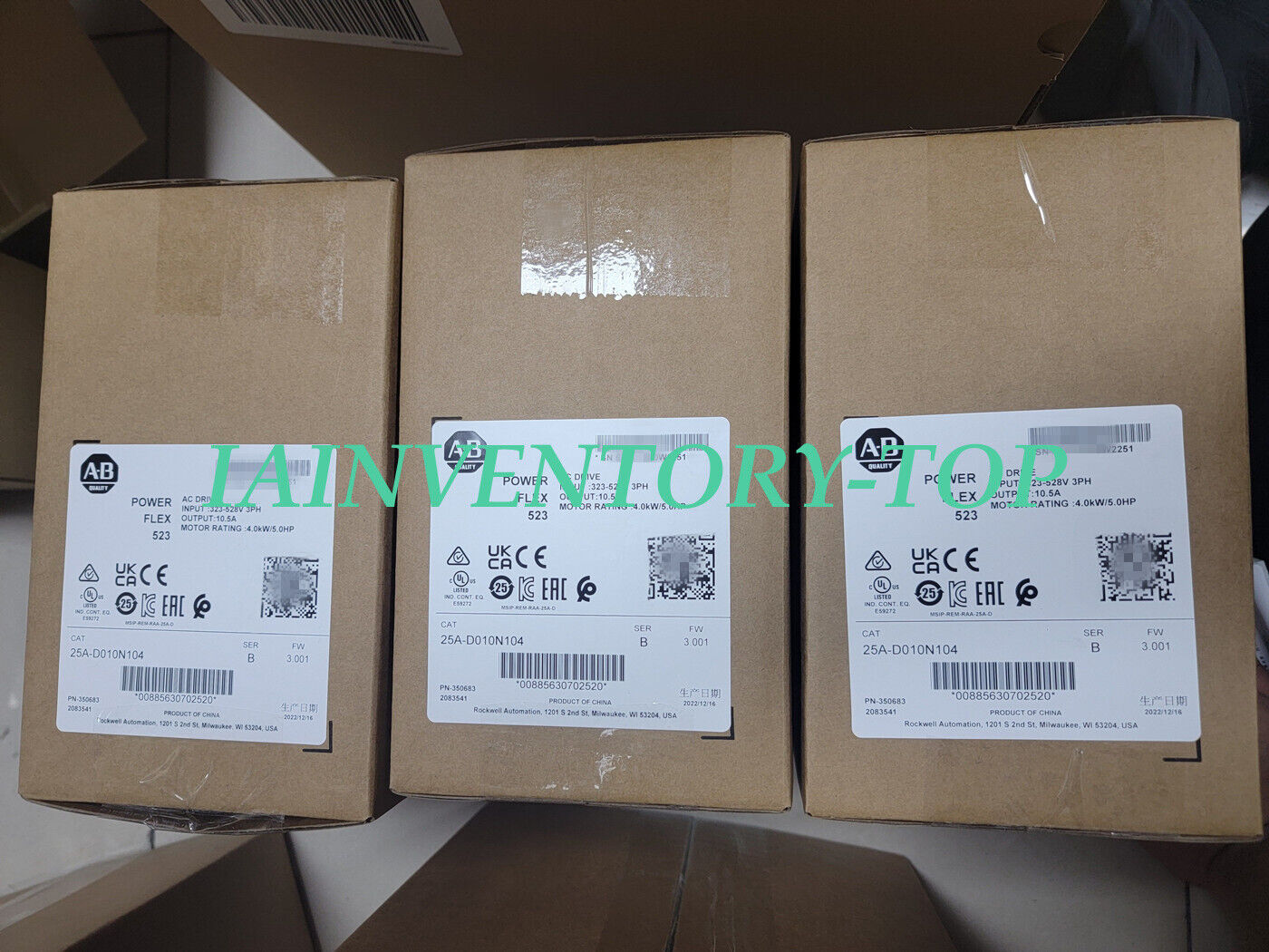 Allen Bradley 25A-D010N104 AC Drive - ALLEN BRADLEY