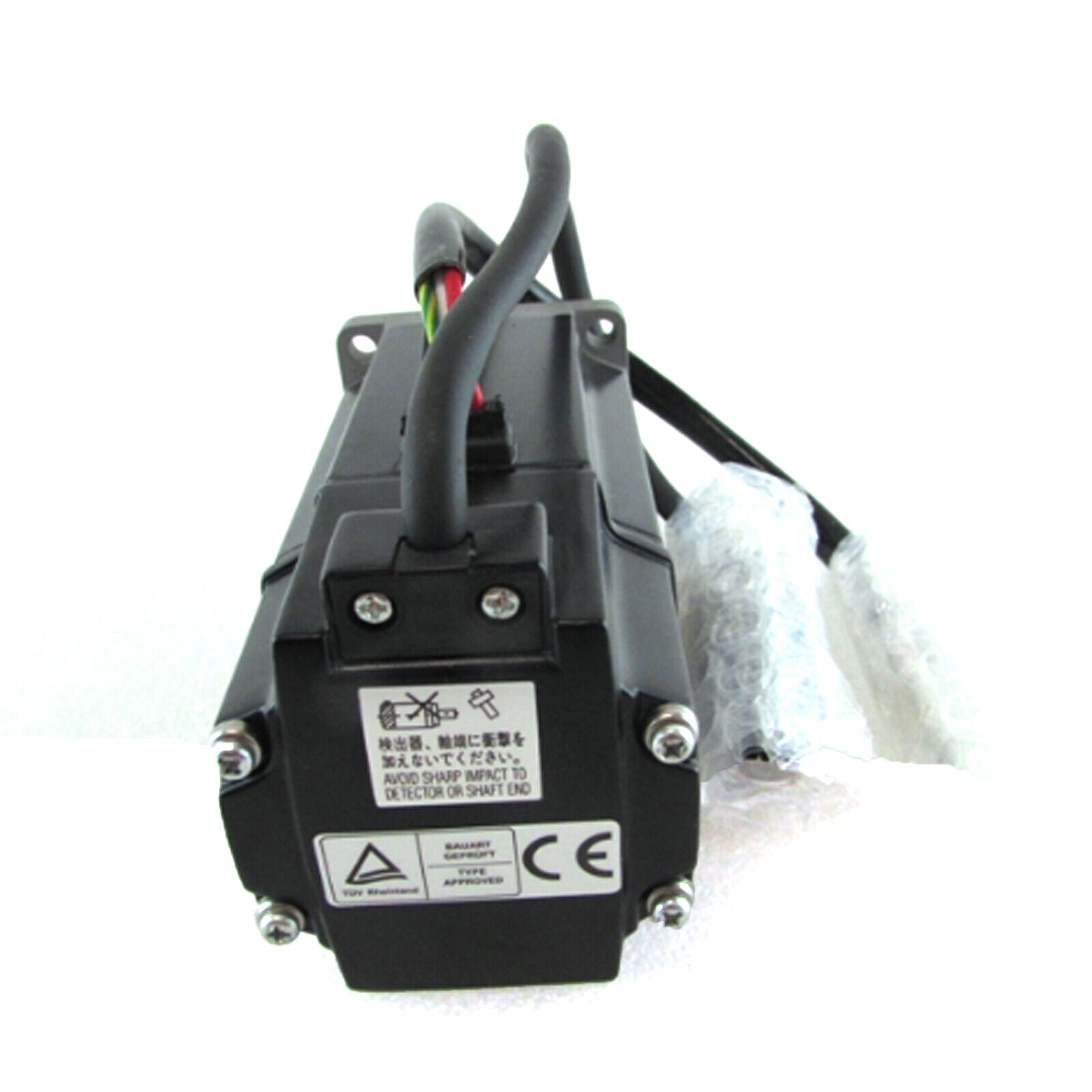 Mitsubishi Servo Motor HC-PQ43K-UE, High-Resolution Encoder, 0.5-2.8 kg·m Torque, 1000RPM, 4-Pole, 60Hz, IP67 - MITSUBISHI