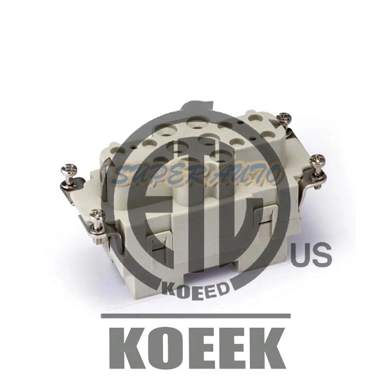 1Pc FOR 09380182701 Heavy-duty Connector HAN K6/12 18-Pin Female Substitute