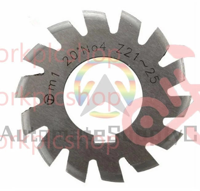 8Pcs /Set 1#2#3#4#5#6#7#8# Involute Gear Cutters Module0.3~8 PA20 Bore16~135