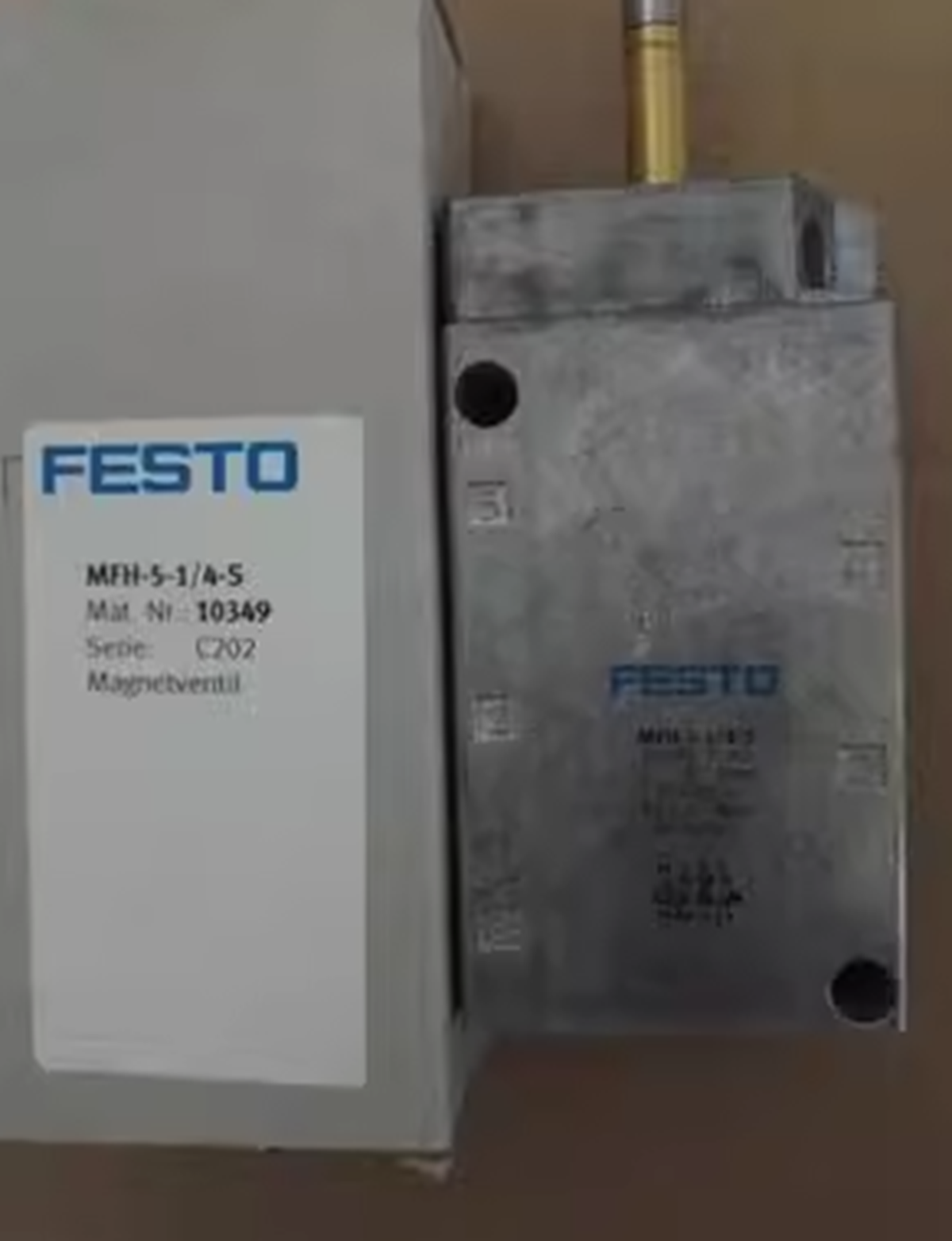 FESTO MFH-5-1/4 Pneumatic Solenoid Valve - FESTO
