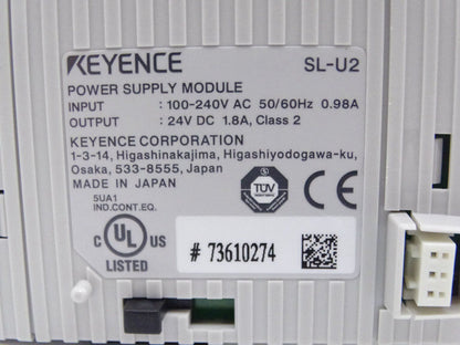 KEYENCE CORP SL-U2 POWER SUPPLY: High-Quality Power Solution for Efficient Energy Use - KEYENCE CORP