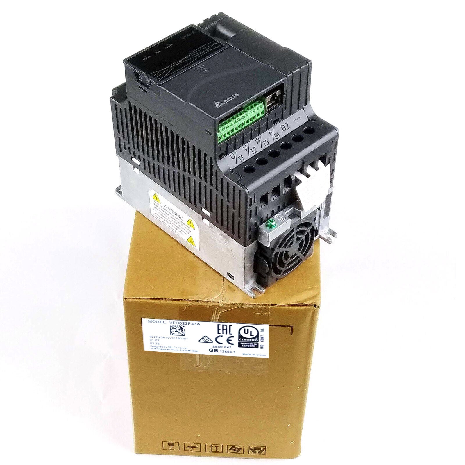 new  DELTA VFD 022E43A VFD022E43A 380V 2.2KW VFD-E Inverter DELTA