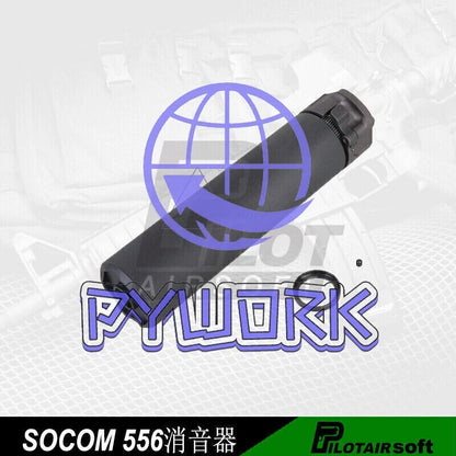 Soft Airsoft SOCOM 556 RC2 Suppressor - 14mm ccw CCW Water Soft Ammo Accessories