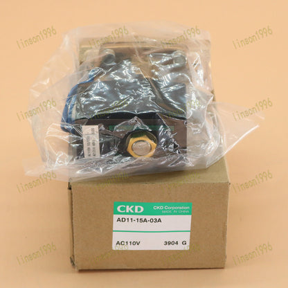 1PC Solenoid Valve In Box CKD AD11-15A-03A AC110V FAST SHIP - CKD