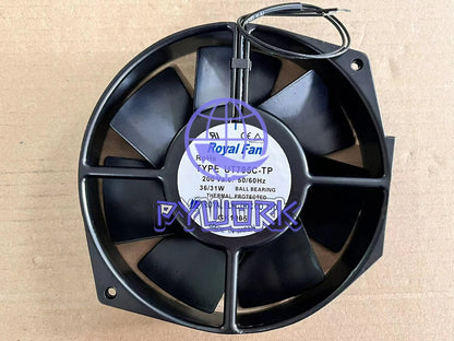 Fan UT795C-TP AC200V 36/31W 172*150*38MM 2 wires cooling fan#