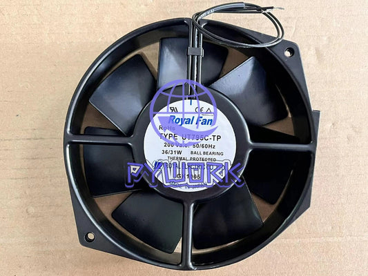 Fan UT795C-TP AC200V 36/31W 172*150*38MM 2 wires cooling fan#