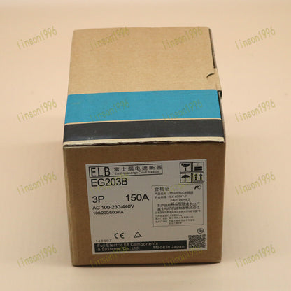 new One Fuji EG203B 150A 3-Phase Circuit Breaker In Box 1 Year - ONE FUJI