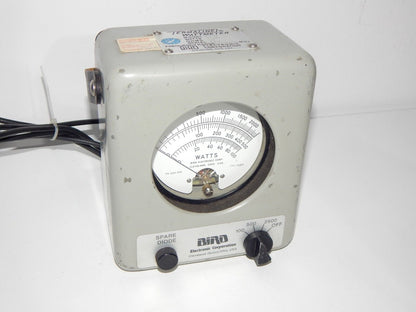 BIRD 6737 + 6737-030 Wattmeter 2500W 25-1000 MHz 1.5-35 MHz - TERMALINE