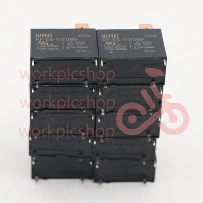 10PCS WRG RF-SS-112DMF 12VDC  Power Relay 4Pins 25A 250VAC