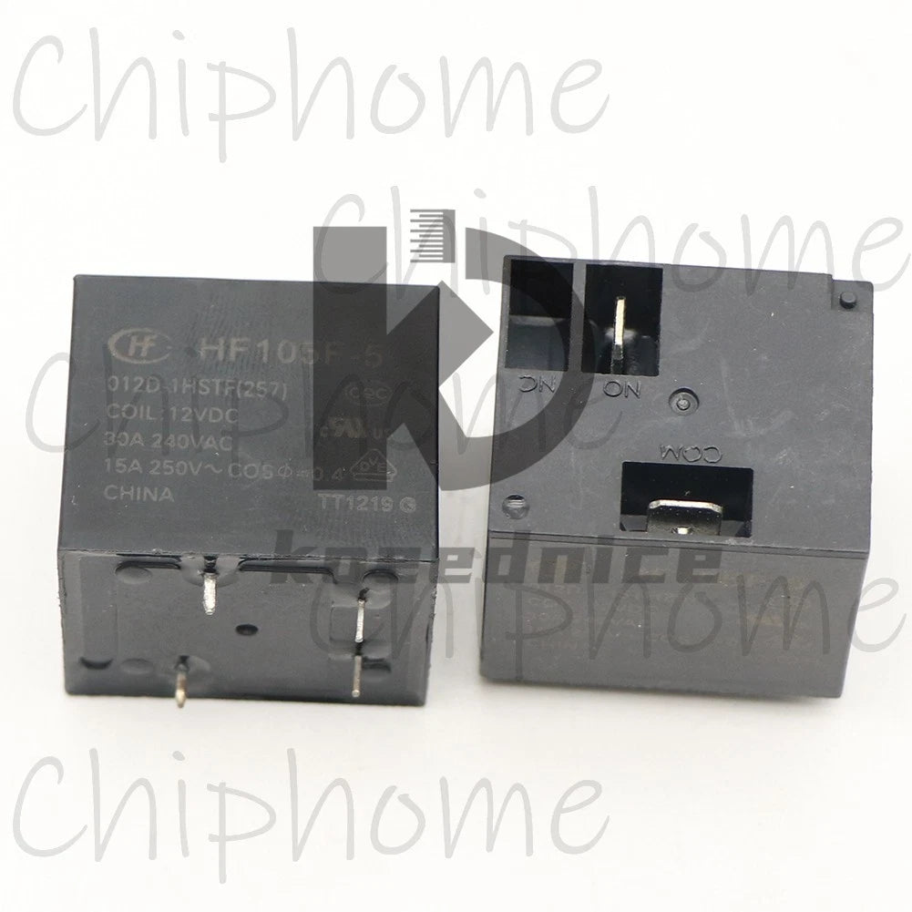 1PC Hongfa HF105F-5-012D-1HSTF 12VDC Power Relay 30A 240VAC 4Pins