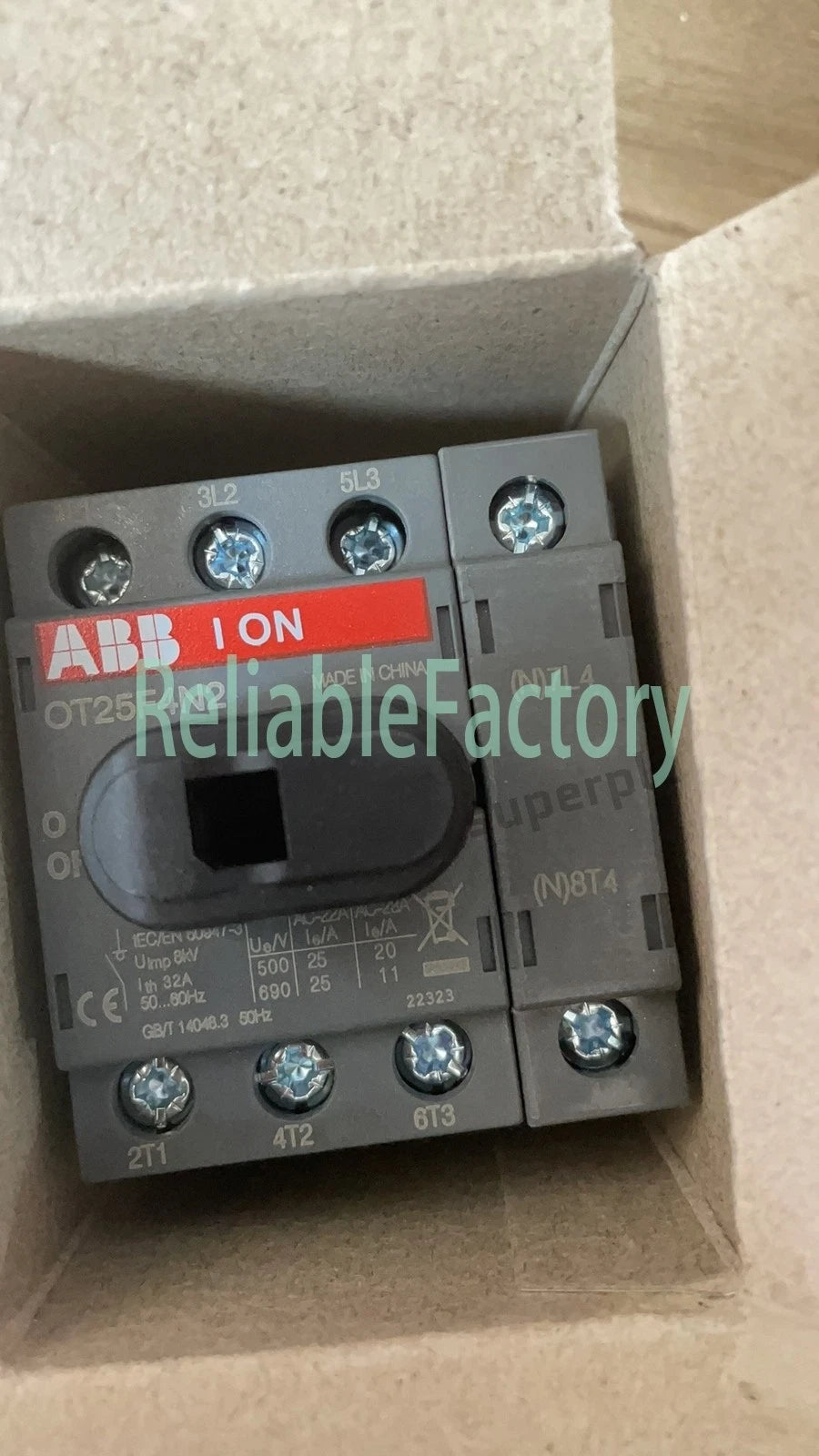 1PC ABB Disconnect Switch OT25F4N2 free shipping