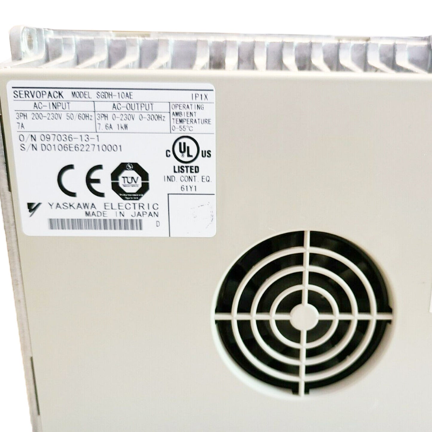 YASKAWA SGDH-10AE Servo Drive - YASKAWA