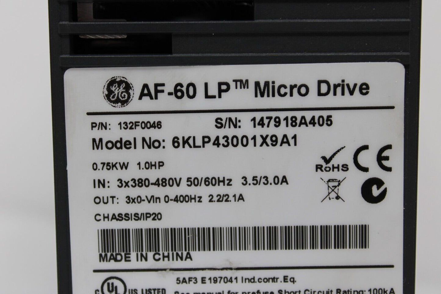 used GE Fanuc 6KLP43001X9A1 Drive - GE FANUC